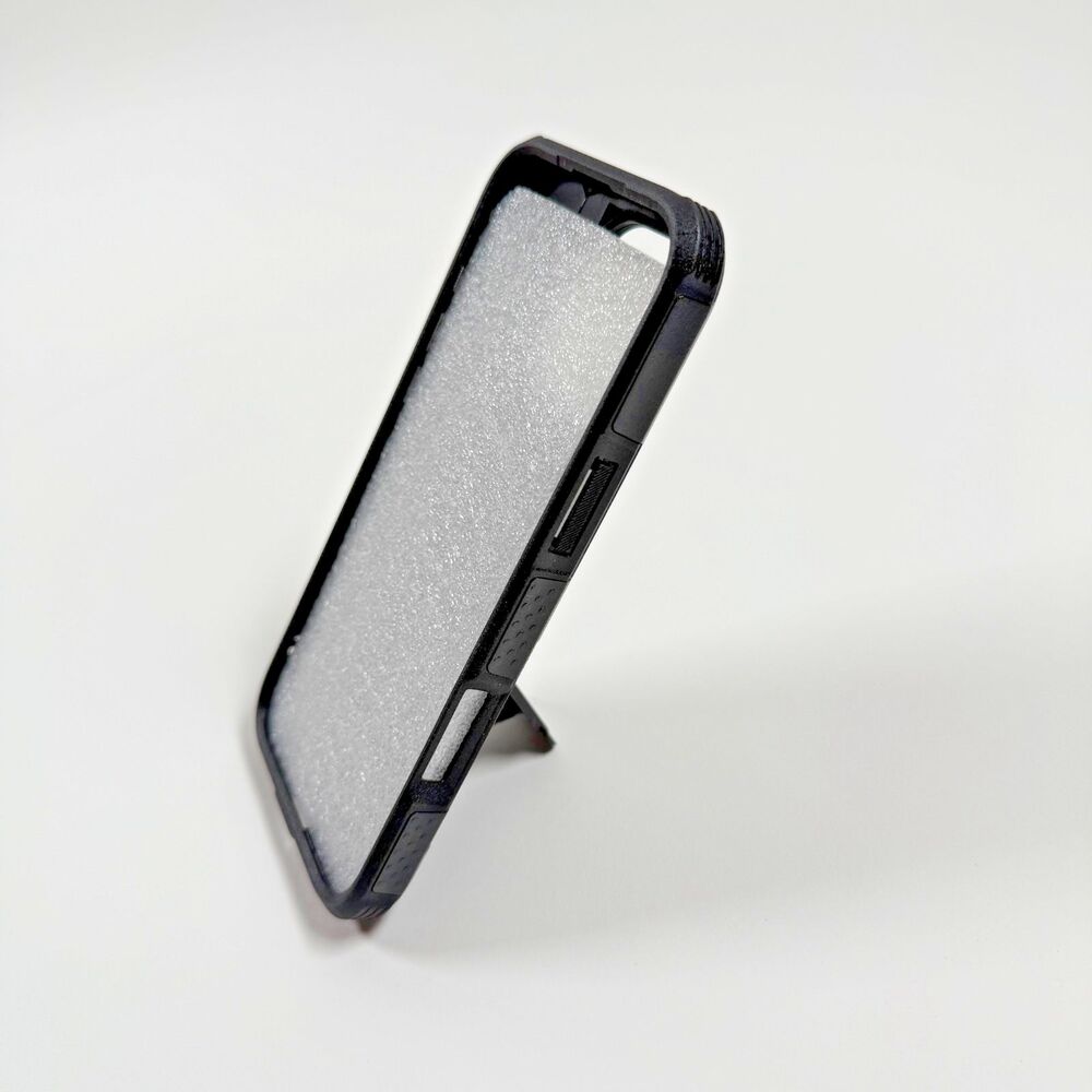iPhone 15 Pro Case with Kickstand & MagSafe Ring – Black Color, Brand New
